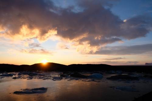 Svínafellsjökull Glacier in Vatnajökull National Park