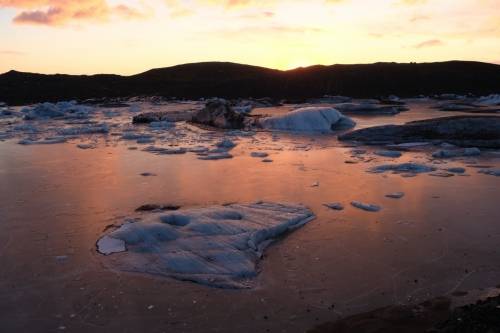 Svínafellsjökull Glacier in Vatnajökull National Park